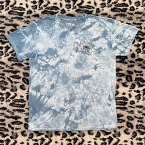 TWLOHA Please Stay Blue Tie-Dye Men's T-Shirt